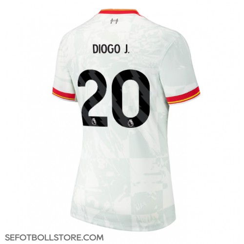 Liverpool Diogo Jota #20 Replika Tredje Tröja Dam 2024-25 Kortärmad